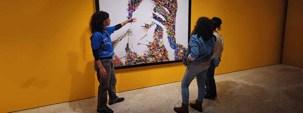 EDUCATIVO – VISITA MEDIADA - VIK MUNIZ - A OLHO NU | CCBB Centro