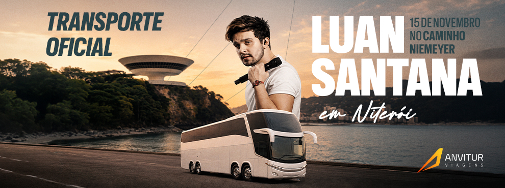 Transporte Oficial - Luan Santana | Além do Registro | 15/11 | Caminho Niemeyer
